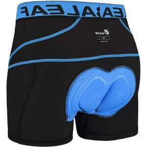 Mens 3D Padded Cycling Underwear Bike Shorts MTB Liner Moisture Wicking